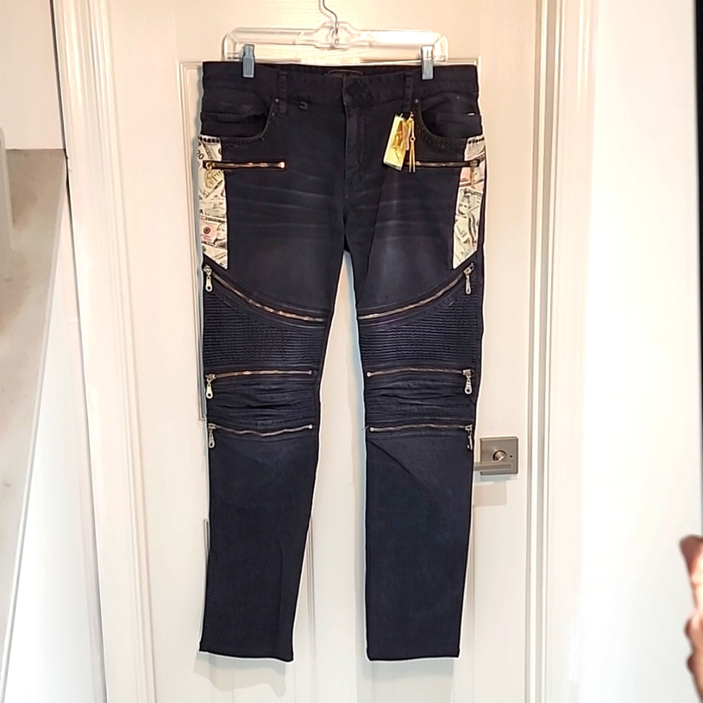 Robin's Jeans Show Me the Money Jeans 33